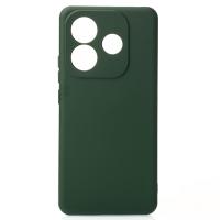 Силиконовый чехол SOFT Silicone Case для Xiaomi Redmi Note 14 (без лого) темно-зеленый