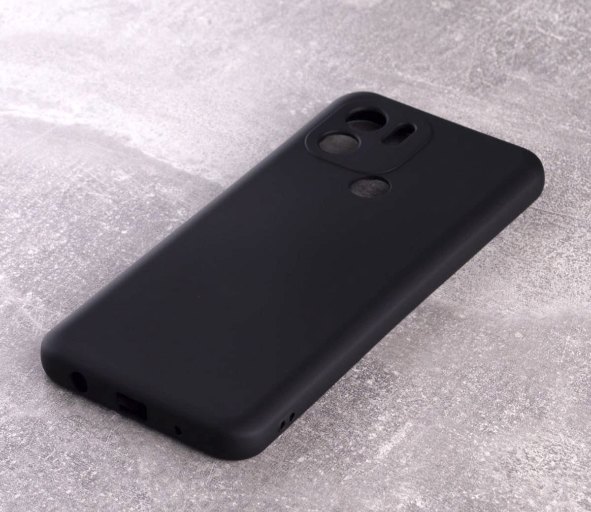 Силиконовый чехол SOFT Silicone Case для Xiaomi Redmi A2 Plus/A1 Plus (без  лого) черный. Аксессуары оптом в Украине Силиконовый чехол SOFT Silicone  Case для Xiaomi Redmi A2 Plus/A1 Plus (без лого) черный .