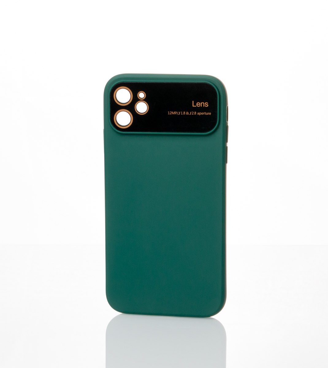 Силиконовый чехол CAMERA PROTECTION для iPhone 11 темно-зеленый. Аксессуары  оптом в Украине Силиконовый чехол CAMERA PROTECTION для iPhone 11  темно-зеленый . Описание, характеристики, цены.